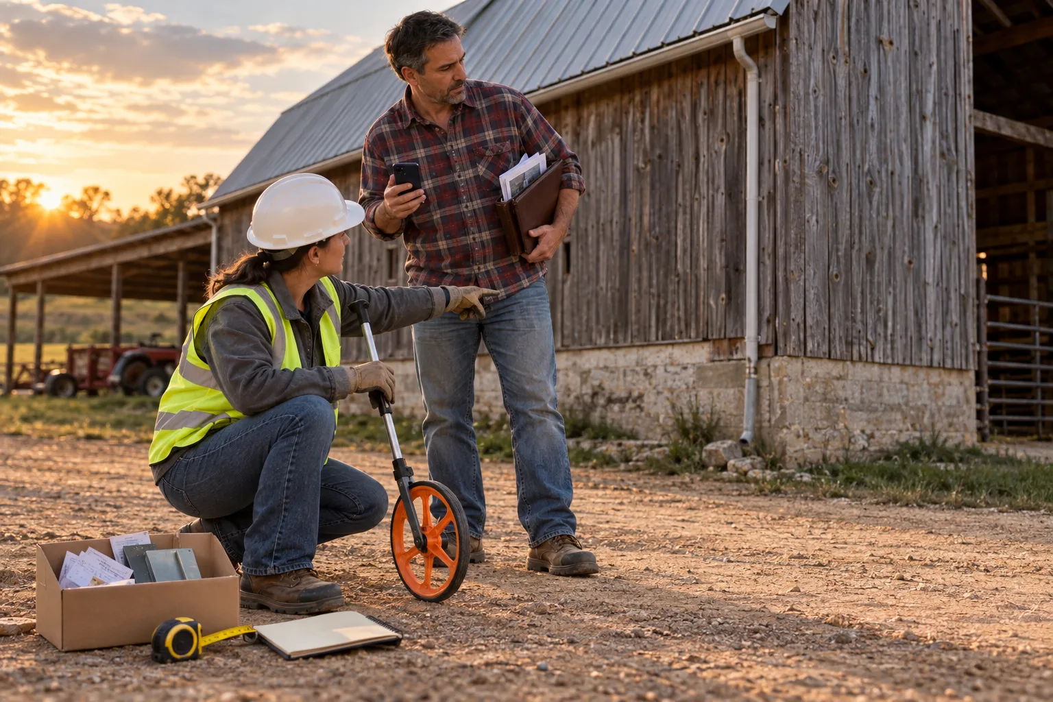 Depreciation on Farm Buildings: Recovery Periods, Bonus Depreciation, and Section 179 Explained Tax advisor reviewing filing documents beside laptop in modern office